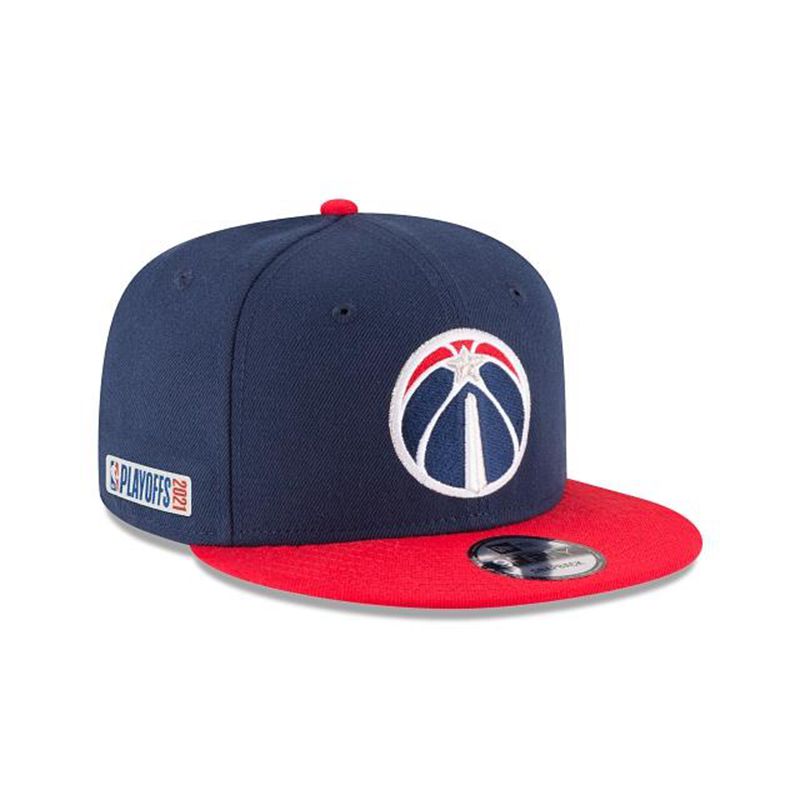 NBA Washington Wizards Playoff Side Patch 9Fifty Snapback (QKU4249) - Yellow New Era Caps